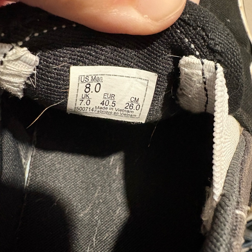 Vans Men's Shoes - Black and White